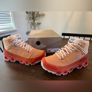 New Sz 8 Women’s On Cloud Cloudrock 2 Waterproof Hiking Boot 63.98607 Copper